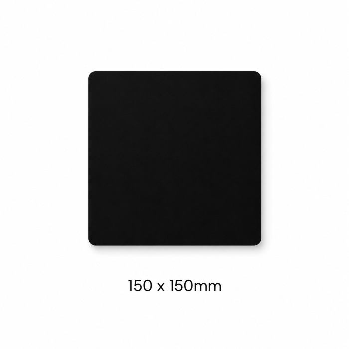 150 × 150mm square sign