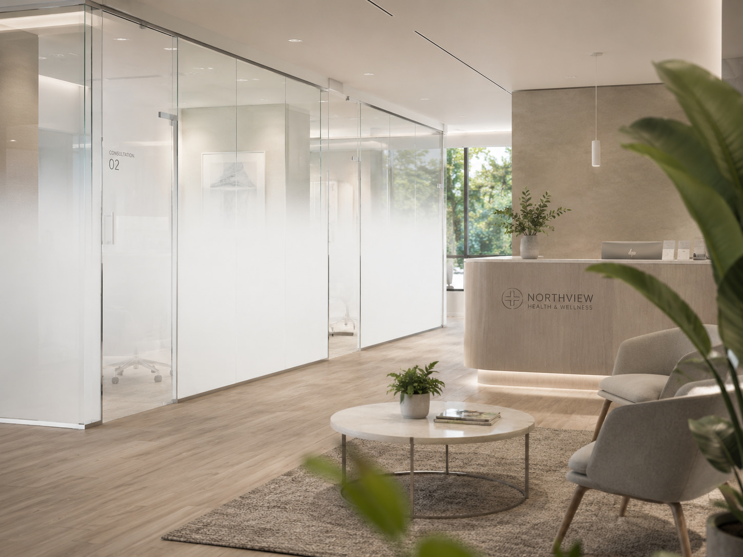 Frosted and Privacy Film