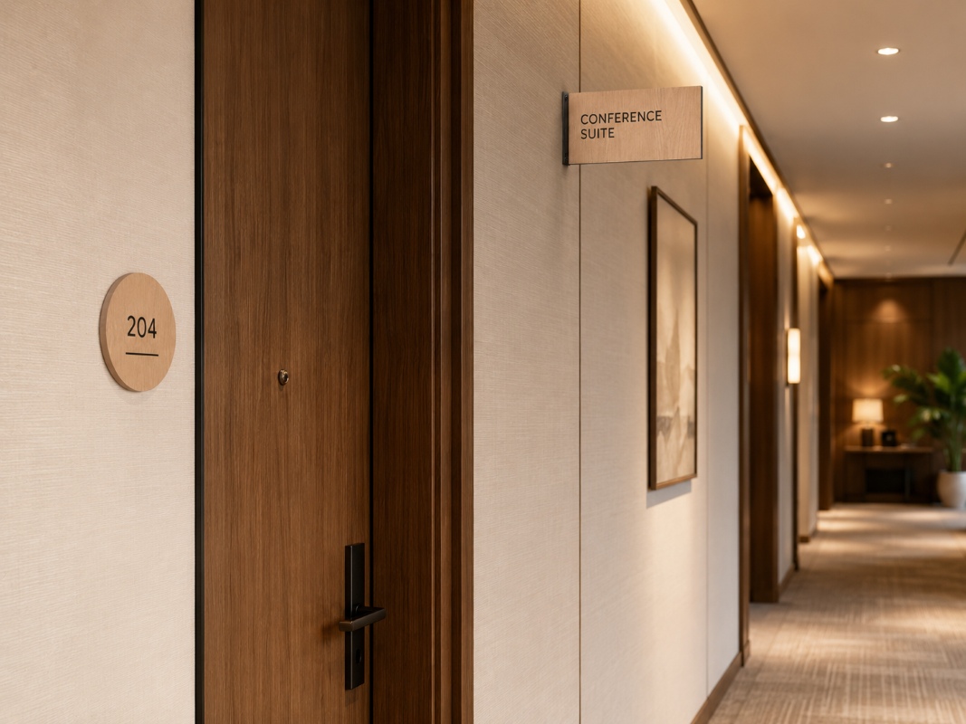 Hospitality signage