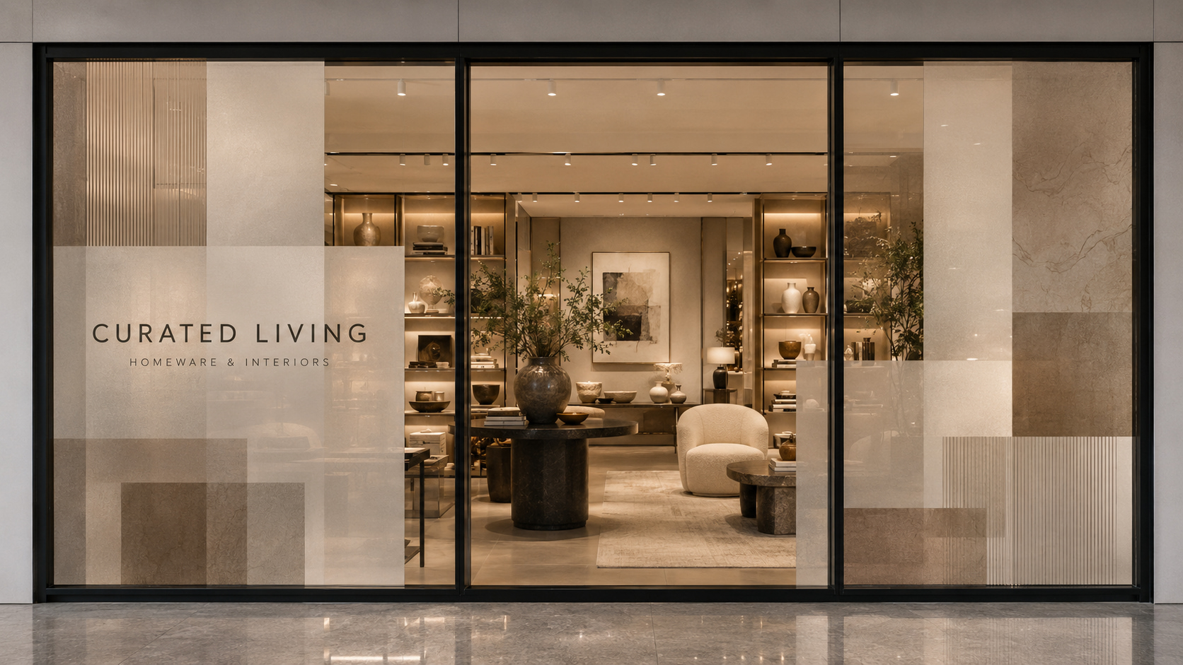 Window and wall vinyl — your brand in every detail